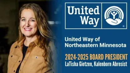 Photo of UWNEMN Board President LaTisha Gietzen